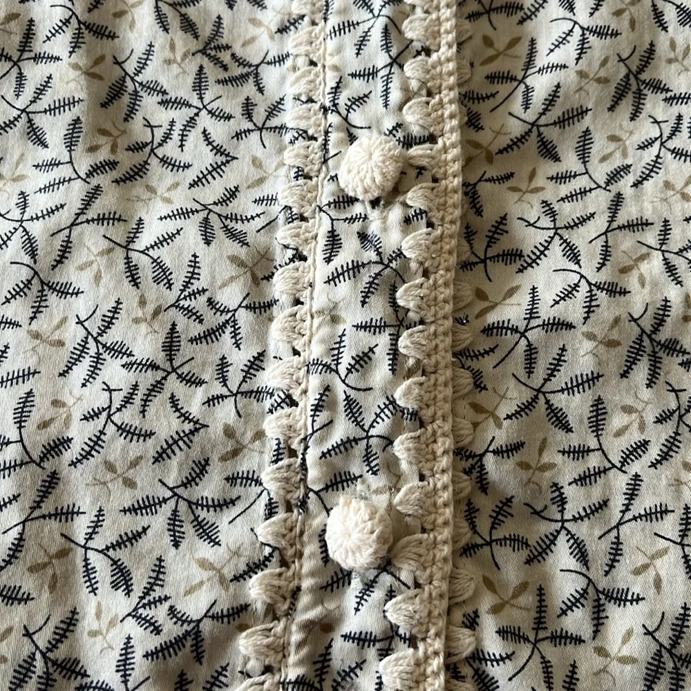 J.Jill Patterned Short Sleeve Shirt - Picture 11 of 12